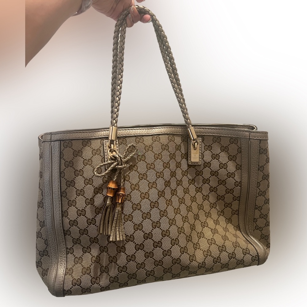 Gucci Bella tote GG canvas